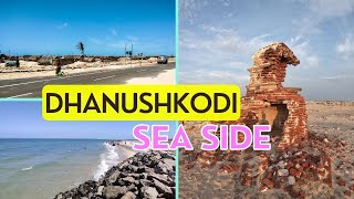 Dhanushkodi Seaside Road Travel Experience - 4K 60FPS | Alpha Safari | Seashore Beach View