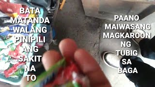 simpling paraan para kahit paano maiwang magkaroon ng tubig sa baga