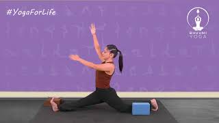 Class 23: Basic Yoga for Beginner (Props) 2024 | 30 Min Easy Flow |  BHUUMI Yoga | Deepika Chalke