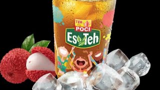 MINUMAN ES TEH KEKINIAN DENGAN BERBAGAI VARIAN RASA ( ES TEH POCI )