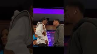 Jamel Herring vs Shakur Stevenson Heated Face Off #shorts