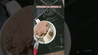 Cafezinho na cafeteira elétrica #shorts