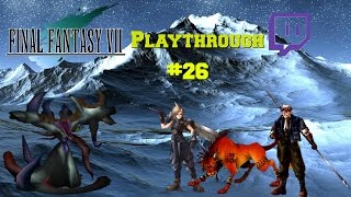 FF7 Playthrough Part 26 - Inside the Crater / Jenova-Death