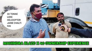 MAHINDRA BLAZO X 40 | DRIVERS EXPERIENCE | MAHINDRA 2022 TRUCK | BS6.