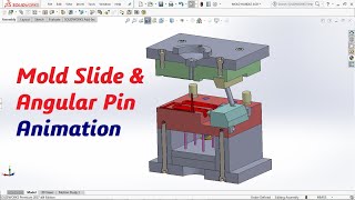 MOLD SLIDE & Angular Pin Animation