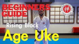 Karate Beginners Guide: Age Uke Rising Block