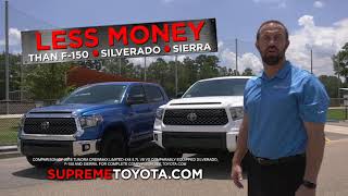 Get More Truck For Less at Supreme Toyota of Hammond