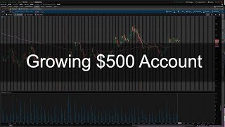 Growing a $500 Account | Live Trading | Day 1