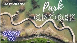 Polskie Malediwy (drone travel) Park Gródek Jaworzno  4K