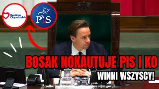 WINNI WSZYSCY! BOSAK UDERZA W PLATFORMĘ I PIS ZA DROŻYZNĘ