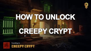 Minecraft Dungeons Secret Level 1 - How To Unlock Creepy Crypt