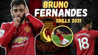 BRUNO FERNANDES Skills & Goals 2021 - 🔴 Manchester United 🔴