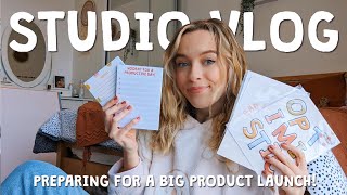 STUDIO VLOG | Preparing For a BIG Product Launch!