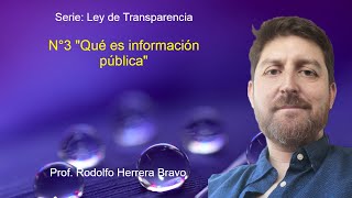 03 qué es información pública