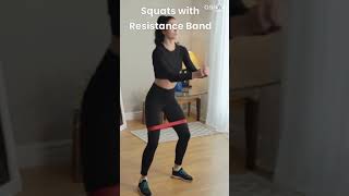 Grow Your Booty with This Exercise Squats with Resistance Band | Osnap Active Lifestyle