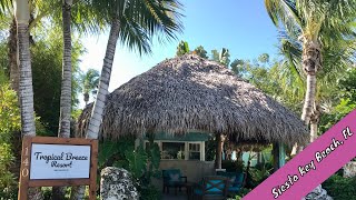 Siesta Key Florida: Tropical Breeze Resort, Village Tour and Siesta Key Beach