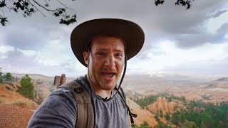 Caught in a Hail Storm at Bryce Canyon National Park! #brycecanyon