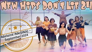 New Hips Don't Lie 24 - High Beginner - Choreo:Adelaine Ade (INA) - September 2024