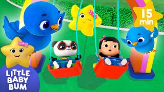 Swinging In The Park - Fun Playground with Birds! | Little Baby Bum