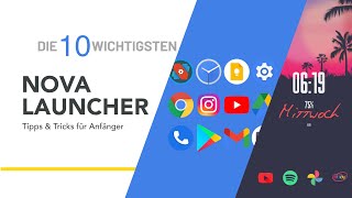 NOVA LAUNCHER CRASHKURS Tipps für Anfänger  #1