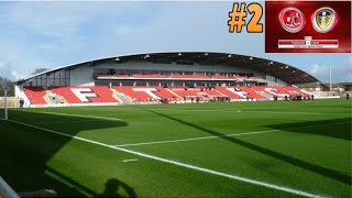 VLOG #2 - FLEETWOOD TOWN VS LEEDS - 1ST ROUND OF THE EFL CUP - Trip To Highbury Stadium!!