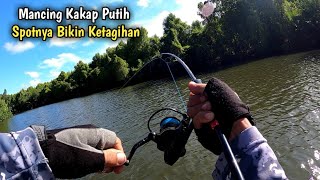 MANCING KAKAP PUTIH MENGGUNAKAN TEKNIK CASTING DAN TROLLING  SPOTNYA BIKIN KETAGIHAN