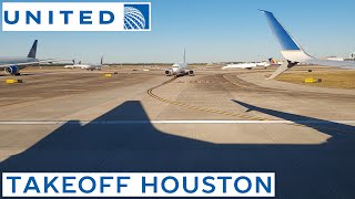 United Boeing 737-800 ✈ Takeoff Houston