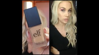 Elf Flawless Finish Foundation: First Impression and Wear Test