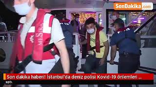 SARIYER'DE TEKNEDEKİ PARTİYE POLİS BASKINI