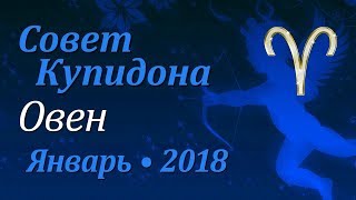 Овен, совет Купидона на январь 2018. Любовный гороскоп.