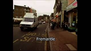 1980s London | Wimbledon Highstreet | London | Traffic | Shops | 1980s