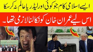 ایسے اسلامی کام جو کوئی اور لیڈر یا عالم نہ کر سکااس لیے عمران خان کو نکالنا لازمی تھا۔ |imran khan