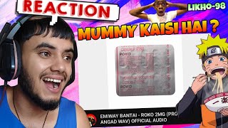 EMIWAY BANTAI - ROKO 2MG ‼️ REACTION 💀 (Anime fan Reacts)