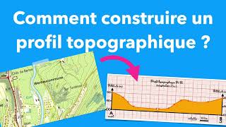 Construire un profil topographique, étape par étape.