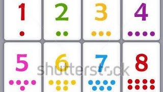 12345 Number Counting with Circle Colouring || Number song || circle Colouring 🔵🔴🟡🟢🟠.