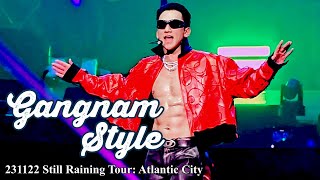 [8K FanCam] 비(Rain/ 정지훈) - GANGNAM STYLE(강남스타일)｜231122 Still Raining Tour: Atlantic City