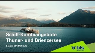 Thuner- und Brienzersee: Schifffahrt und Ausflug kombinieren