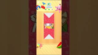 Paper Fold  Level #sakura respect #short #shorts #walkthrough #gameplay #ios #iosgame #tiktok#trend