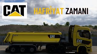 ETS 2 CATEPİLLAR İle hafriyat zamanı