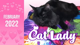 Cat Lady Box Unboxing February 2022! | Mei Li Twins