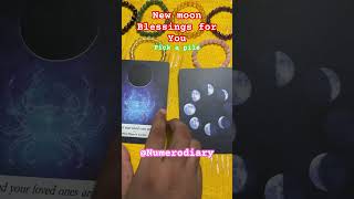 New Moon Blessings for your current  situation #numerodiary #tarot #shorts #newmoon