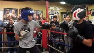 End Of Week Sparring @ La Cueva Del Guerrero Boxing Gym Oklahoma City #boxing #sparring