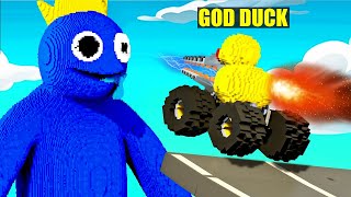 I Slammed GOD Cars Into Rainbow Friends in Teardown