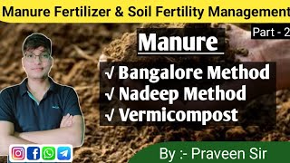 Manure, Fertilizer & Soil Fertility Management || ICAR || BHU