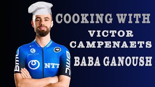 COOKING with Victor Campenaerts: Baba  Ganoush (VEGAN)