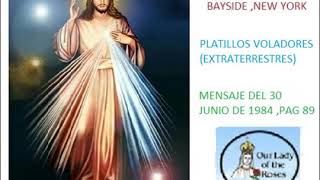 mensaje jesus a veronica lueken -  platillos voladores (extraterrestres)