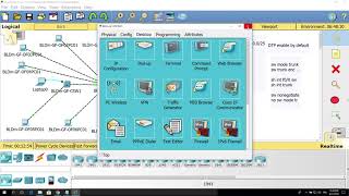 6-  assign vlan to port   enable routing   connecting switches with fiber