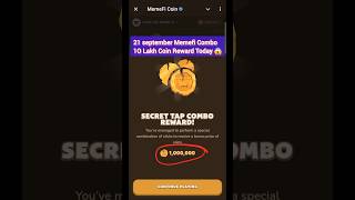 30 September(Level 1-13) Memefi Secret Reward Combo |Memefi 1,000,000 Coins Code Memefi Code #Memefi