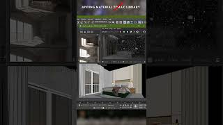 Night light in 3Ds Max Interior scene