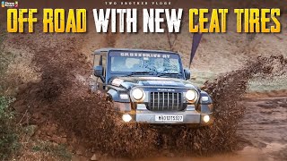 Trying the new CEAT Crossdrive AT tires || Off-road track experience